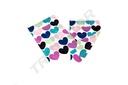 Bolsas de plástico con asa troquelada 25X35cm Corazones 100 unidades