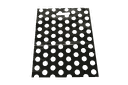 Bolsas con Asas Troqueladas de Lunares 35X45cm 100 unidades