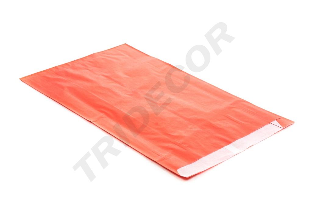 Sobre de Papel de Celulosa Rojo 18+4X29cm 50 unidades