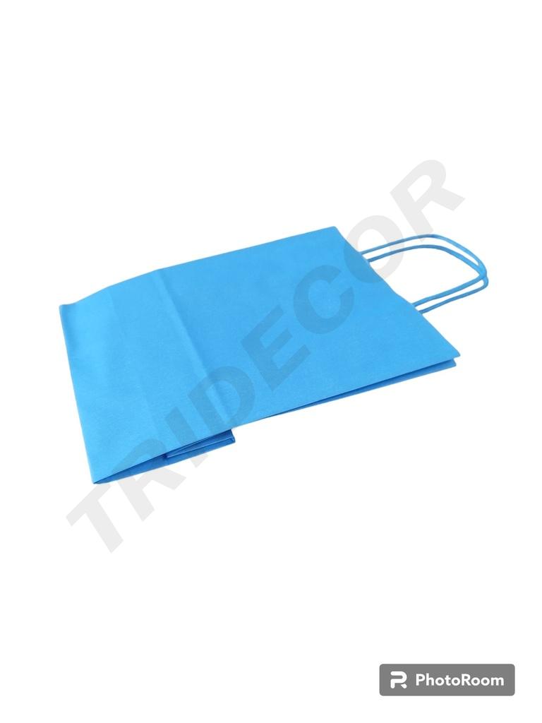 Bolsa Cel. Celeste Xs 18+8x24cm 450unidades/caja
