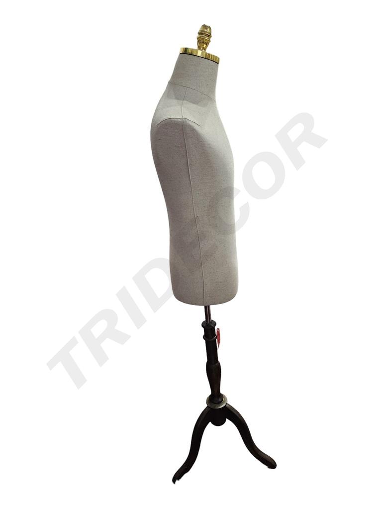 040376-Busto-de-hombre-tela-de-lino-con-copa-dorada-tridecor