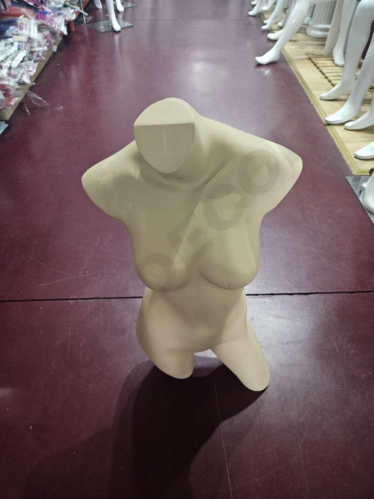 Busto de mujer Sin Cabeza Y Brazos de Color Carne