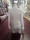 Busto de mujer En Lino Y Fibra de Vidrio Blanco mate