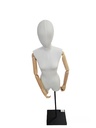Busto de Lino Con Base Negro