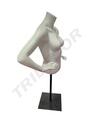 maniquí mujer Blanca mate Con Soporte de Base