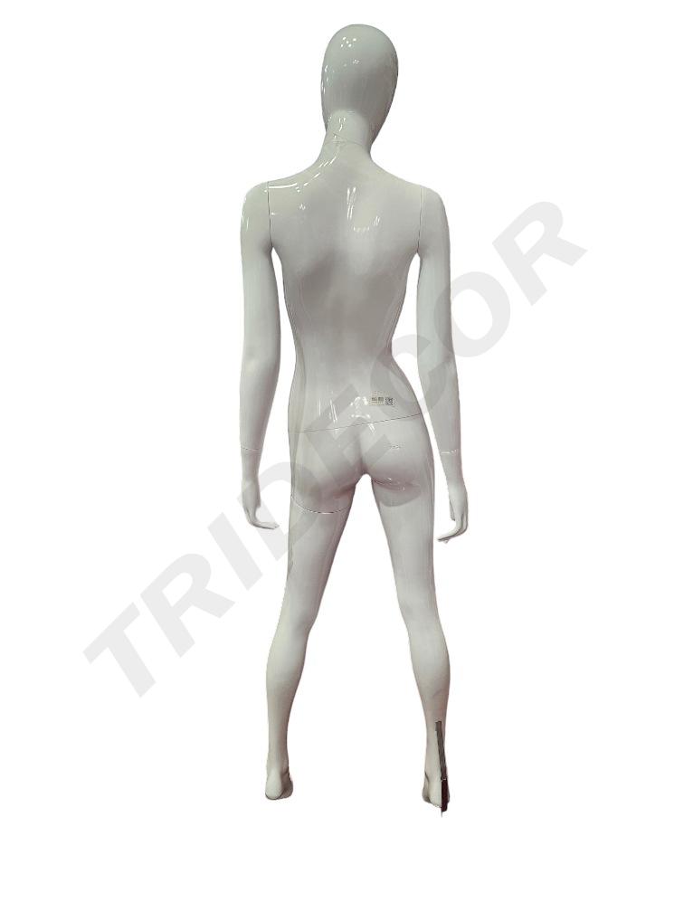 maniquí de mujer Blanco Brillo