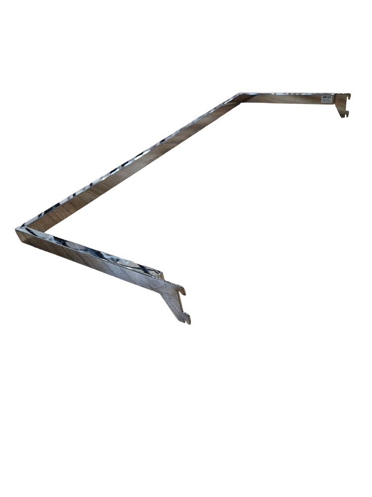 Perchero Forma "U"Cromado 90X30cm 20unidades/Caja