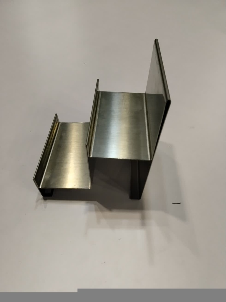 009785-Expositor-Doble-Altura-Con-Tope-Acero-Mate-tridecor