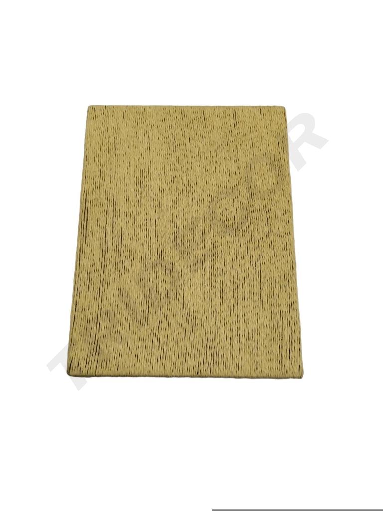 Expositor cuerda crema 20.5*20.5cm