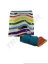 Bolsa de Plástico Asa Troquelada 25x35cm Arcoiris 100 /Pq