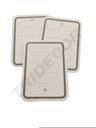 Etiquetas Blanco con Borde Gris para Precio 500 Pcs 4.8X6.6