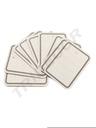 Etiquetas Blanco con Borde Gris para Precio 500 Pcs 4.8X6.6