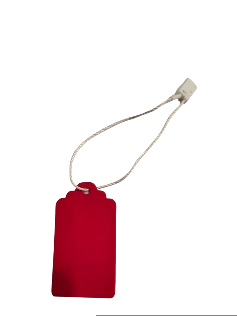 Etiqueta de Precio Roja 3,1x5 cm 100 unidades