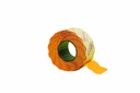 Rollo Etiquetass Naranja 26X12mm