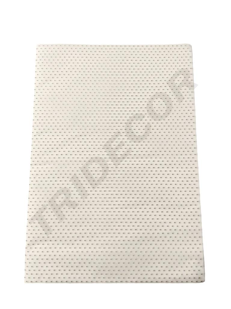 Papel de Seda Blanco con Puntos Dorados 75X50cm 100 unidades