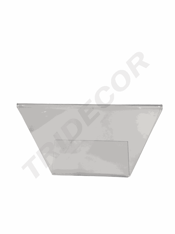 Soporte para Póster de Acrílico en Forma de L A5 21X15X8.5cm