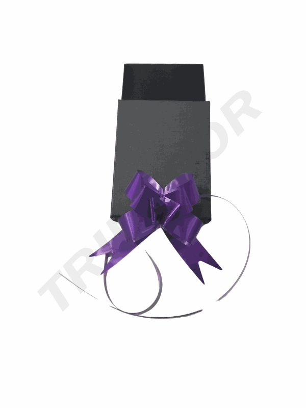 Lazo Morado Ancho Color Liso
