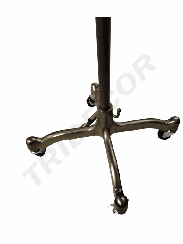 6041019-Pie-con-ruedas-para-maniquí-color-bronce-tridecor