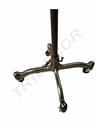 6041019-Pie-con-ruedas-para-maniquí-color-bronce-tridecor