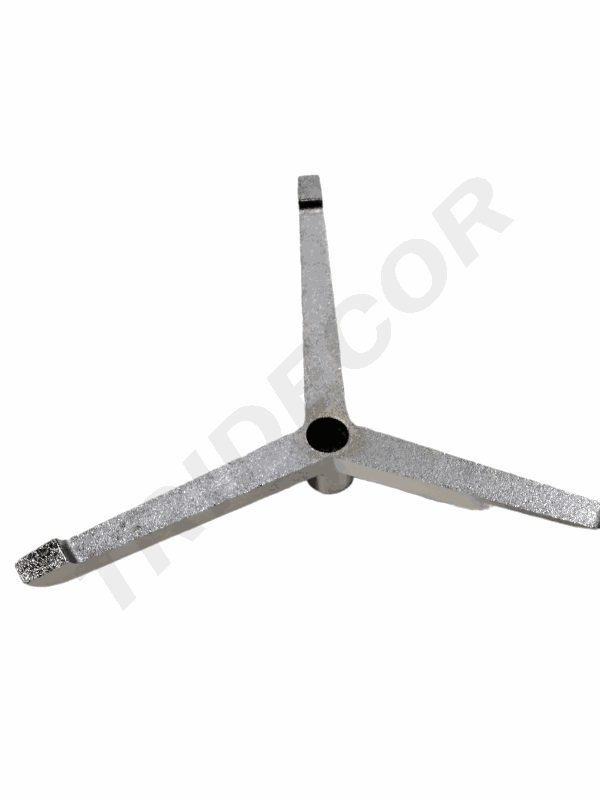 Trípode Regulable para Bustos Cromado Tridecor