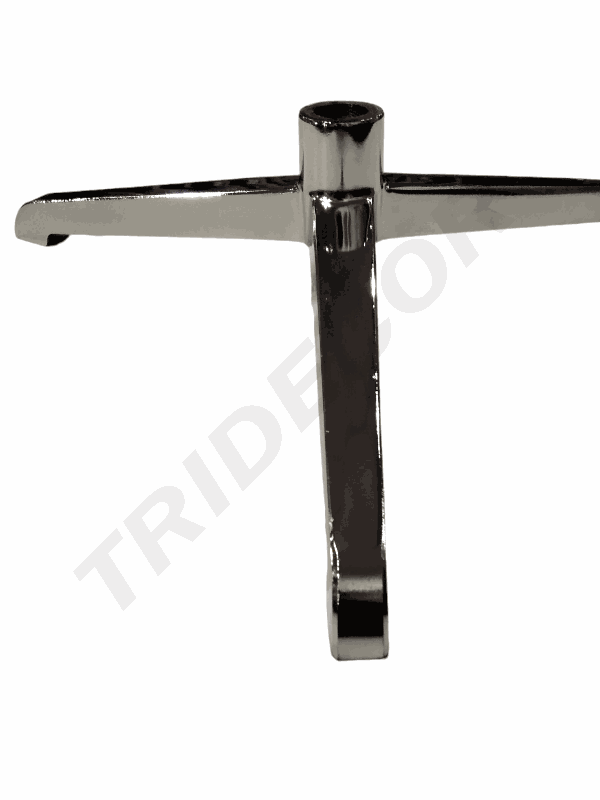 Trípode Regulable para Bustos Cromado Tridecor