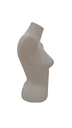 Busto-corto-de-mujer-plástico-blanco-tridecor