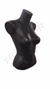 Busto De Mujer En Plástico Negro