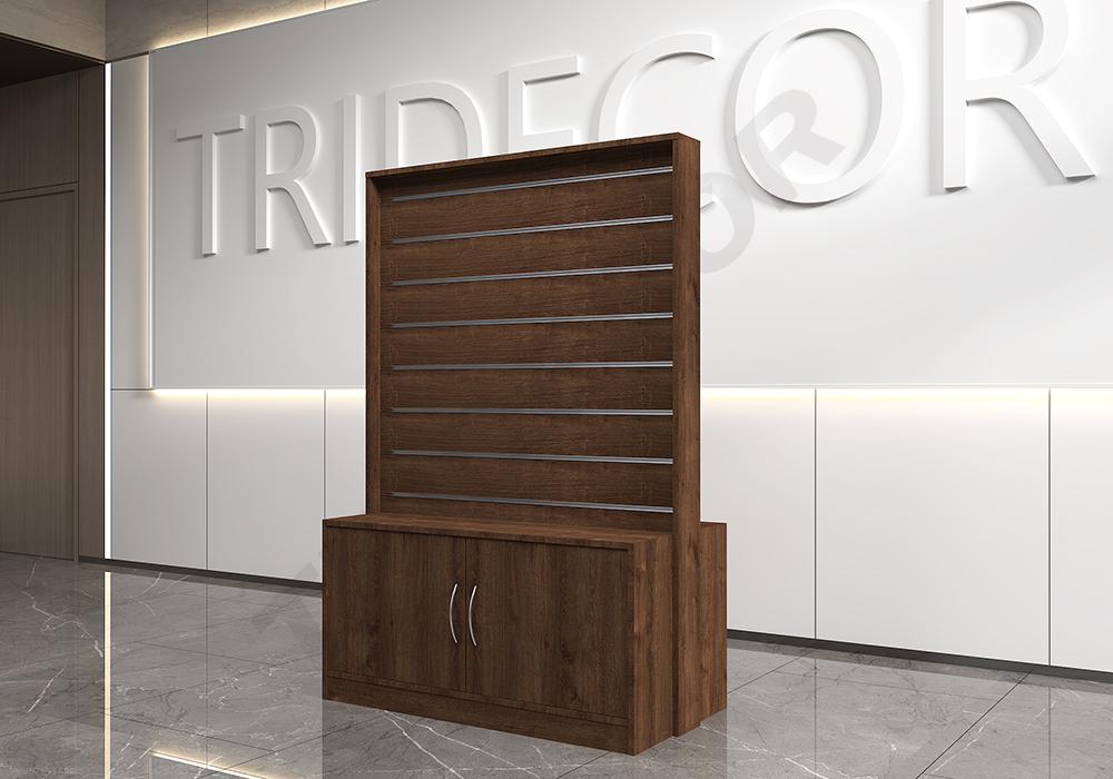 0273000-Expositor-gondola-con-mueble-roble-brone-k090 (2)