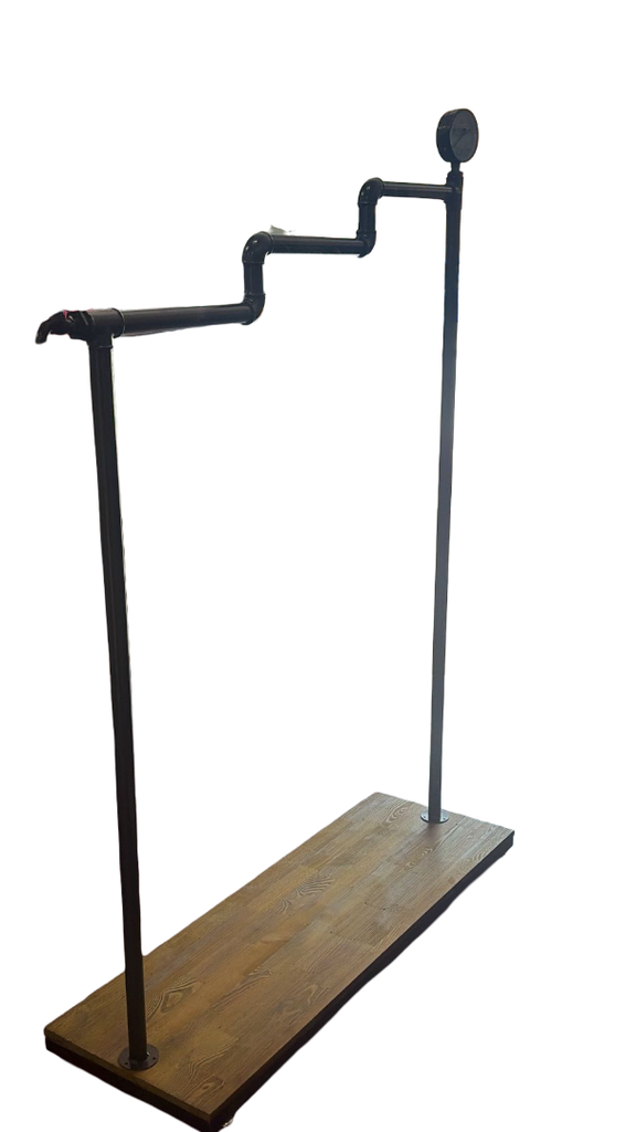 Perchero Vintage Con Barra Superior