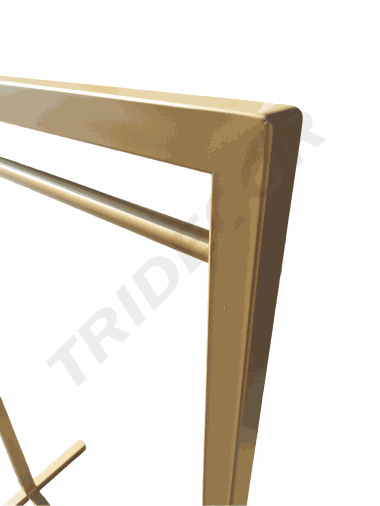 perchero color oro 01ST118MAXI 90X60x150