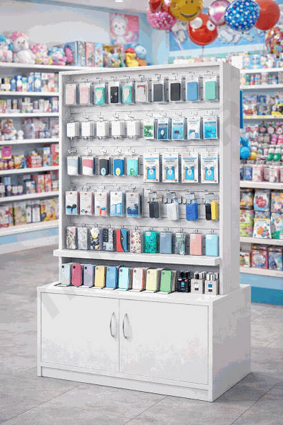 Góndola de Exhibición con Muebles 120X60X175cm Varios Colores