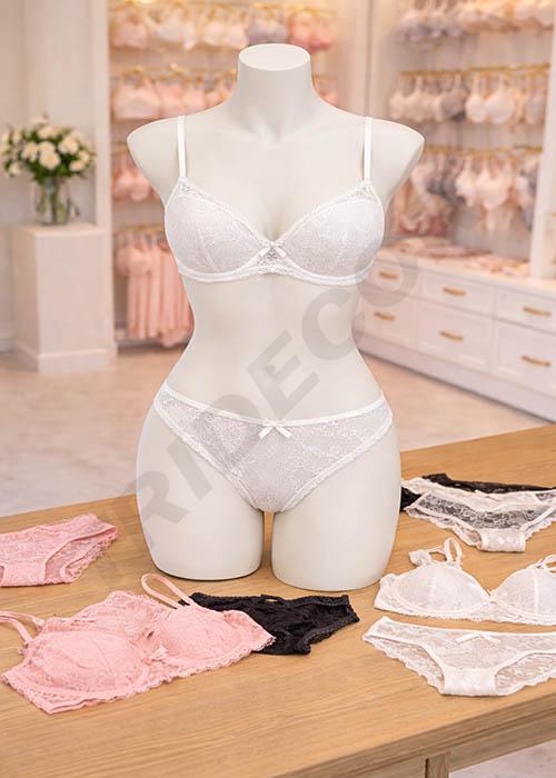 040096-Maniquí-busto-medio-cuerpo-mujer-blanco-tridecor