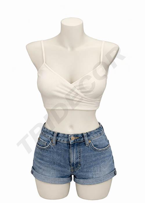 040096-Maniquí-busto-medio-cuerpo-mujer-blanco-mate-tridecor