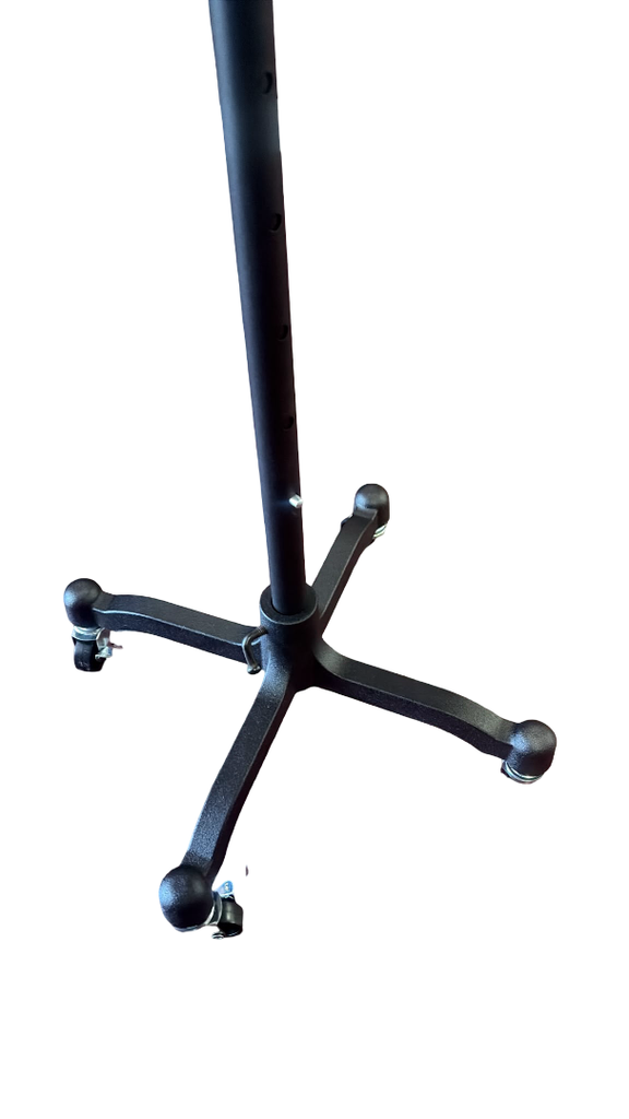 BUSTO DE HOMBRE PARA COSTURA CON BASE METAL NEGRO