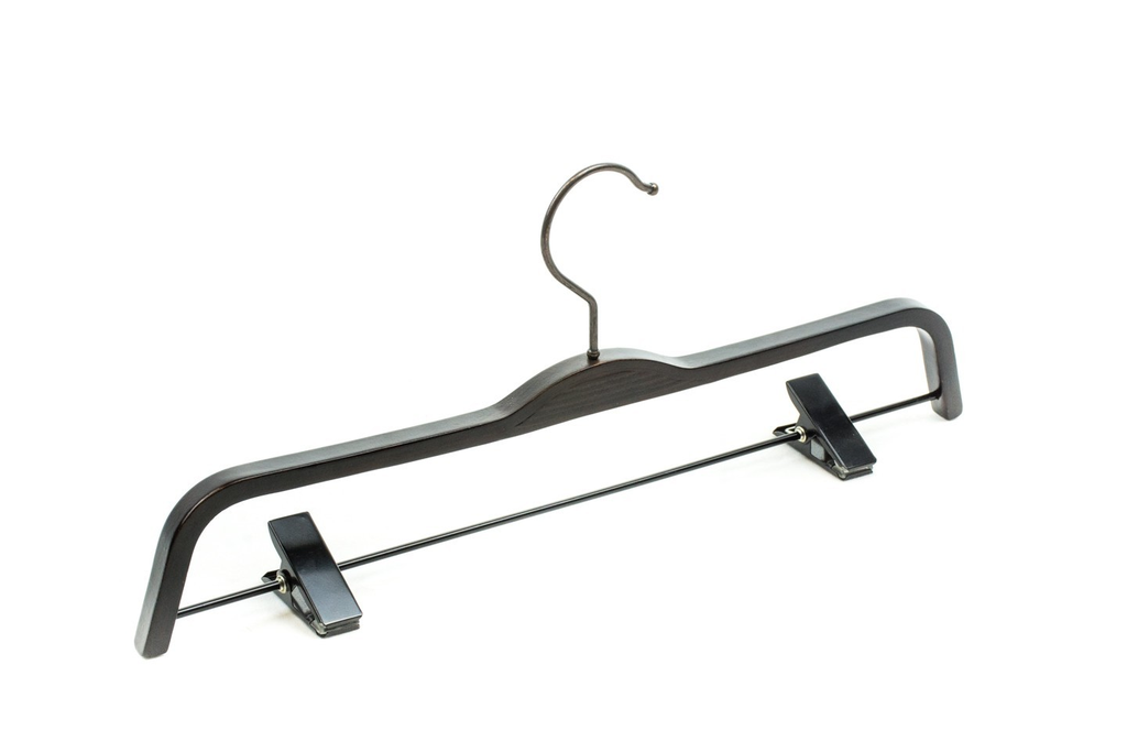 Percha de madera wengue con panzas