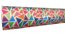 Papel De Regalo Triángulos De Colores 62 cm