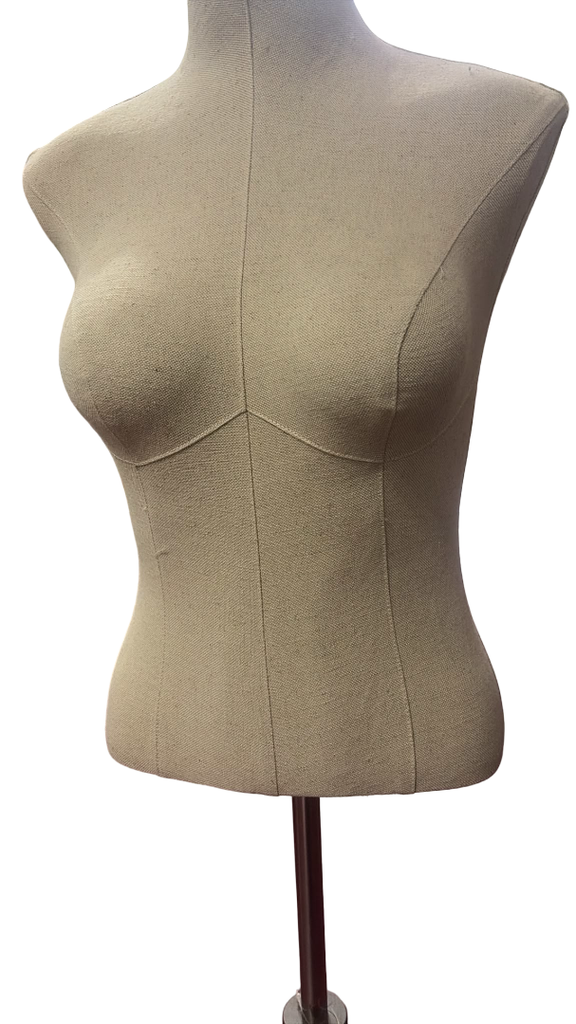 Busto Medio Cuerpo Sin Cabeza Sin Brazo Tela Lino Tamaño M