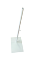 Base Metal Rectangulo Blanco 30x40cm
