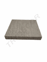 Grand socle d'affichage 25*25cm corde grise