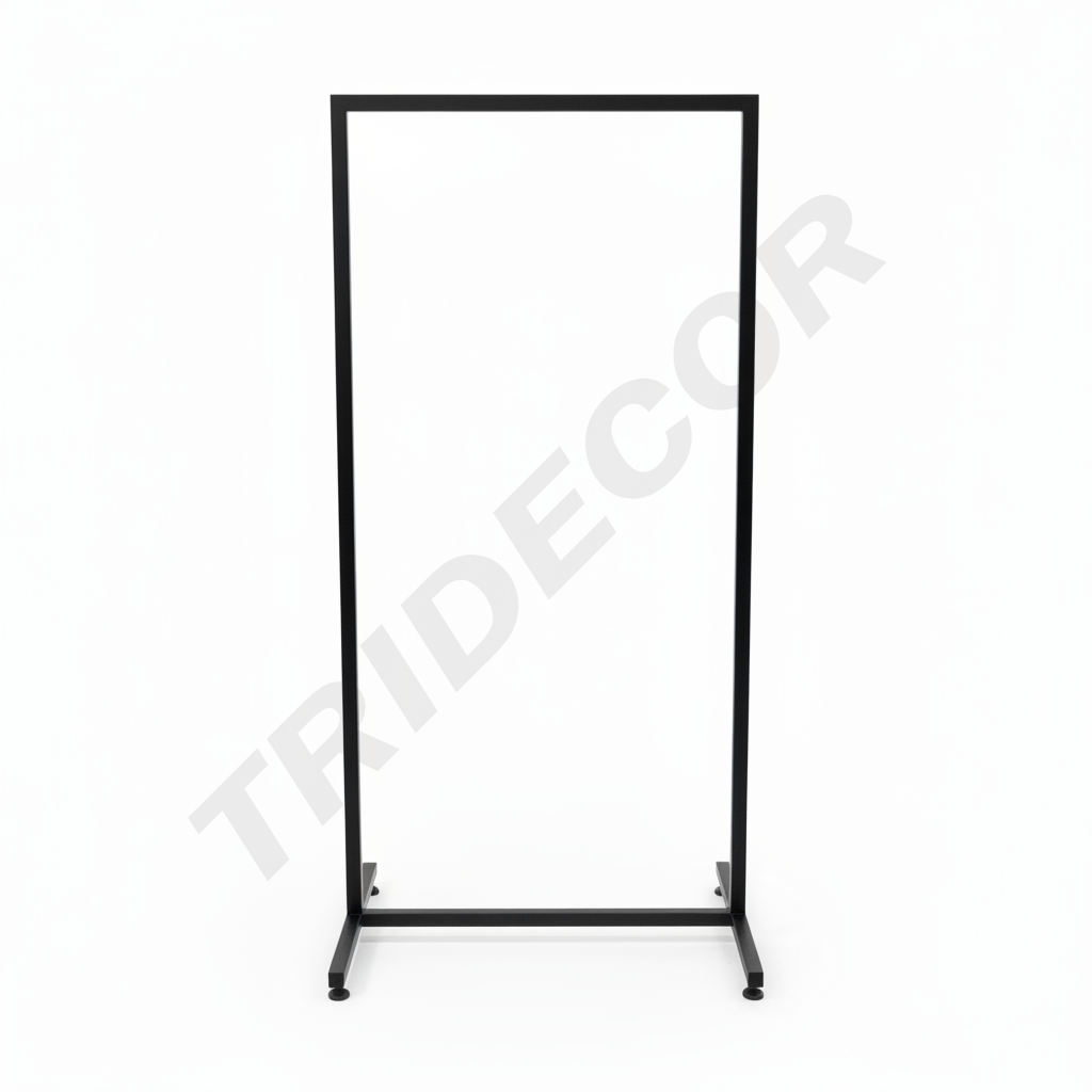 Cabide Preto Simples 60X137cm