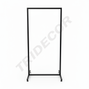 Portemanteau Simple Noir 60X137cm