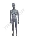 新女模特黑灰色 Maniqui Mujer Gris Oscuro