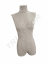 Maniquí Tela Amarillo Sin Brazo Sin Cabeza
