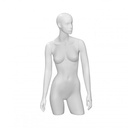 白亚光上半身女 Busto de Mujer Blanco Mate