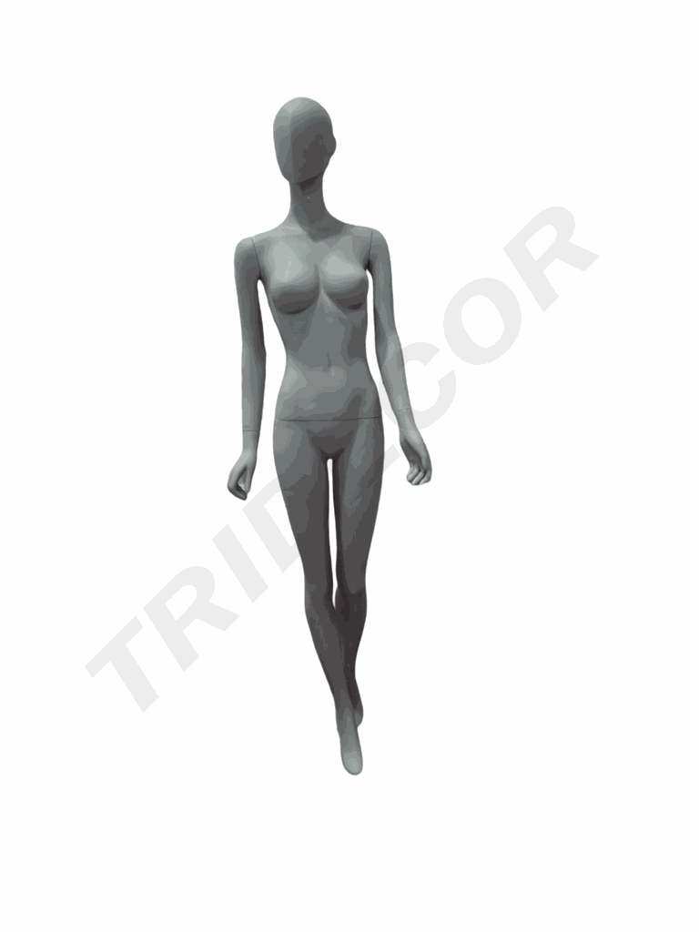 Maniquí Mujer Recto Color Gris