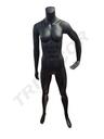Mannequin femme sport Headless Noir Mat