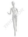 mannequin femme blanc mat