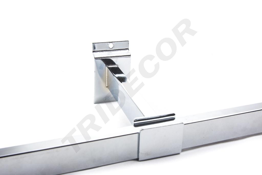 Support rectangulaire pour panneau à lattes 15 cm