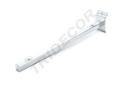 卡槽板电镀方管玻璃托Soporte de Cristal Cuadrado Yrecto Cromado para Pane de lama 40.5cm 50/caja