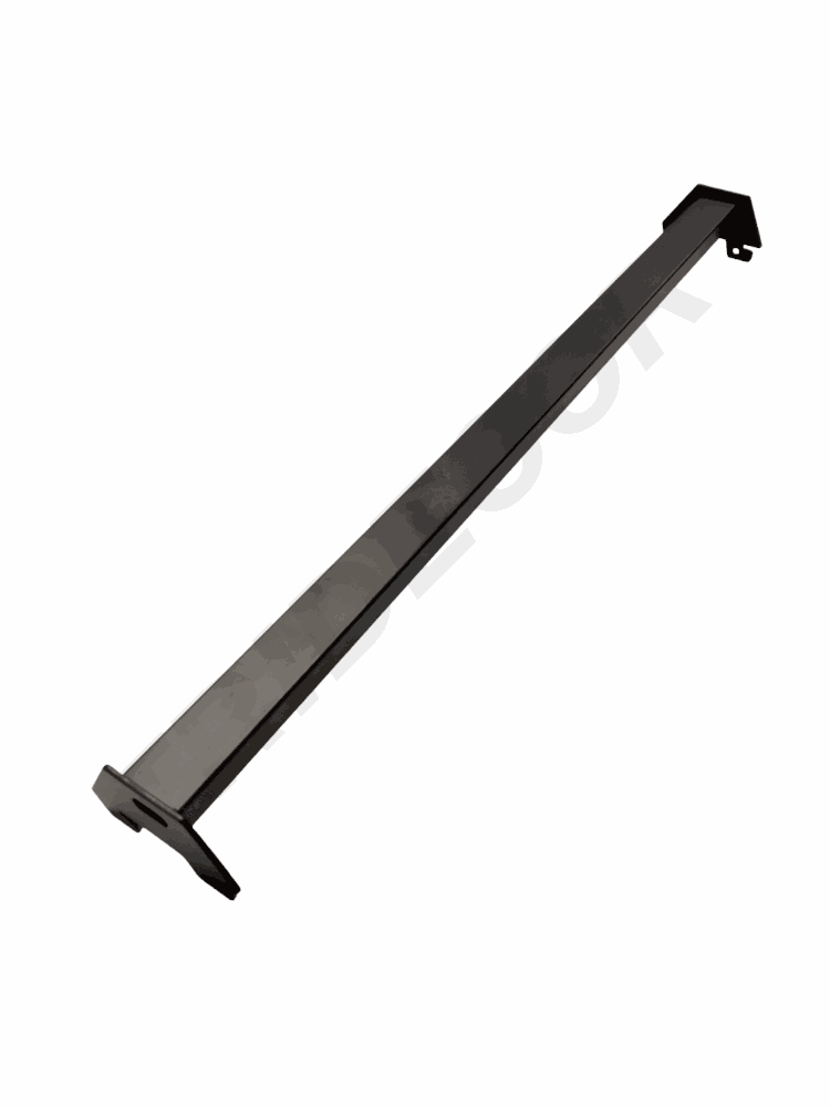 Schwarze einfache Leiste 59,5x5cm 20 Stück/Karton